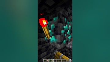 Minecraft Diamond TRAP💀 #minecraft #shorts