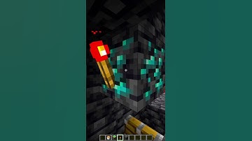 Minecraft Diamond TRAP💀 #minecraft #shorts