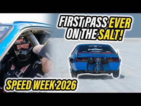 Third Gen Camaro on the Salt Flats 💪 Speed Week 2026 | Road To Bonneville: Episode 8