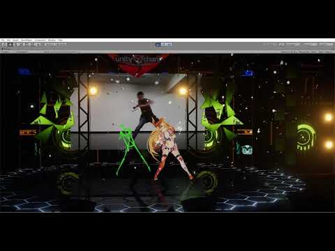 Real-time 3D pose estimation with Unity  - Candy Rock Star Ver.