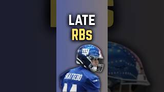 5 late round RBs who can break fantasy🚨Skattebo, TreVeyon, RJ Harvey, Spears, Chase Brown#football