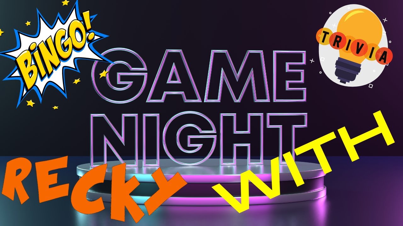 🔴 LIVE gameplay  GAAAAAME NIGHT!!! BINGO AND MURDER TRIVIA!