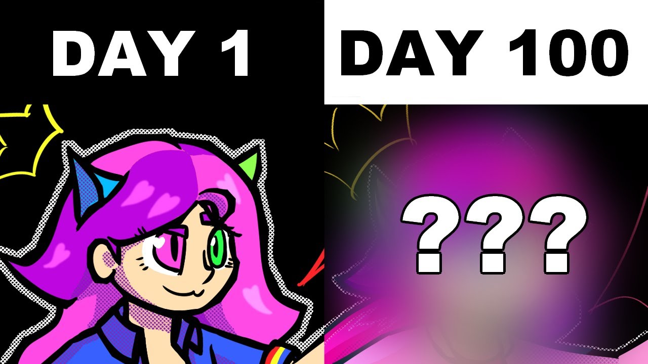 100 DAYS of Drawing - What I Learned | Commentary and Speedpaint - YouTube