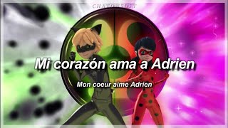 Video thumbnail of "Miraculous - Lou & Lenni Kim [español | paroles]"