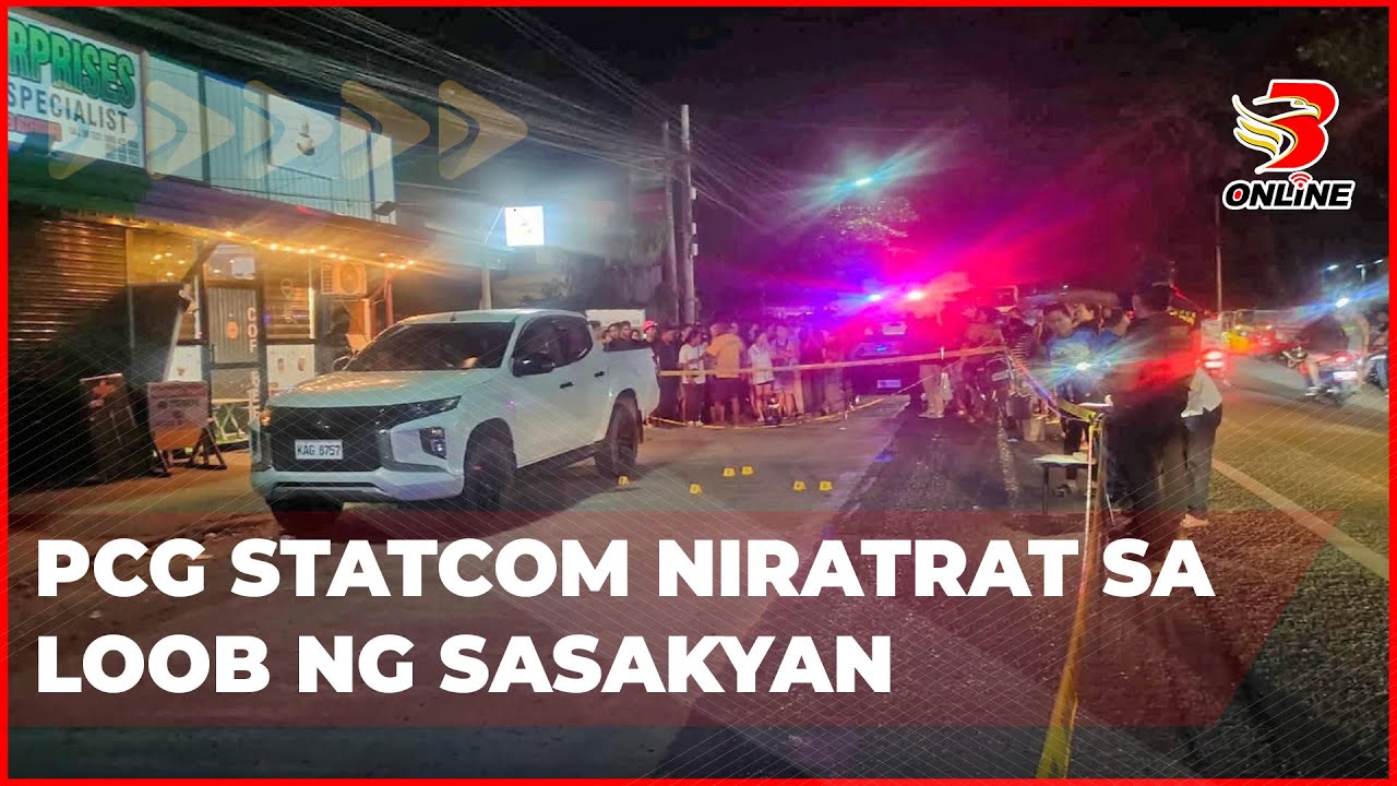 PCG statcom niratrat sa loob ng sasakyan