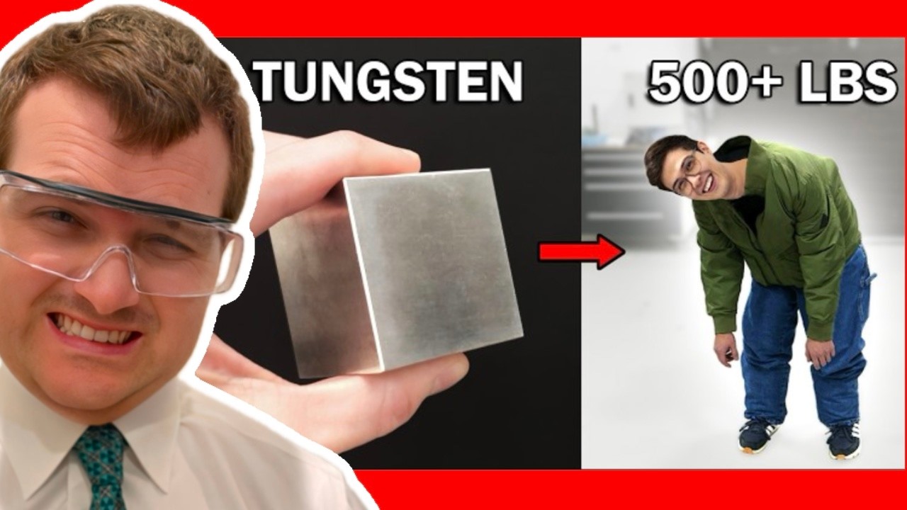 Making a Ridiculously Heavy Tungsten Suit - Nuclear Engineer Reacts to NileBlue
