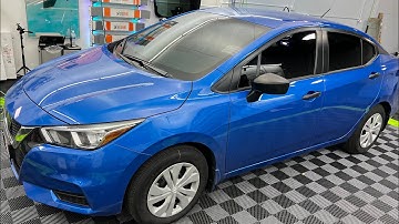Ceramic Window Tint Nissan Versa With PLOTTER?!
