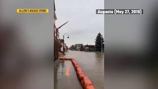 Flood warnings and road closures in place for north-central Montana