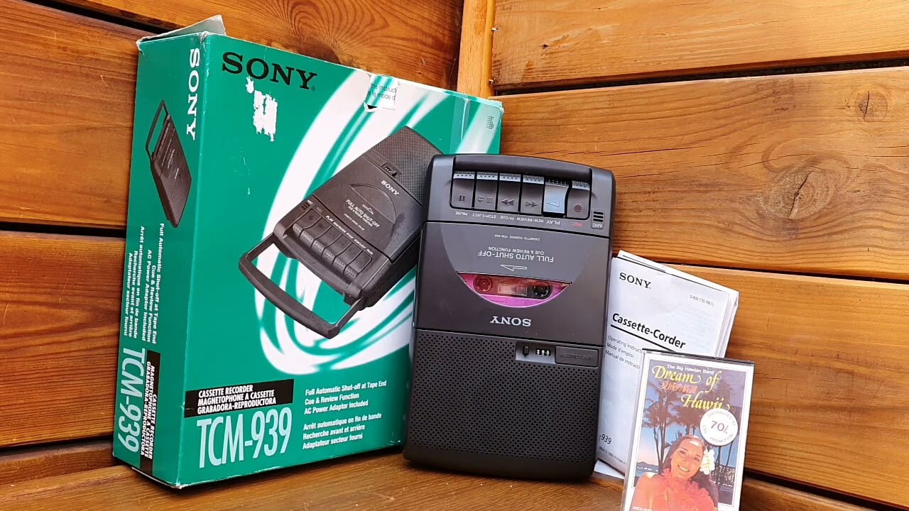 【未使用】 SONY TCM-939 カセットレコーダー TCM-939 | テープレコーダー | ソニー
