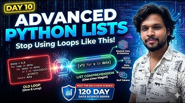 Day 10: Master Python List Comprehension in Minutes — Game Changer!… You Can’t Learn Data Science!