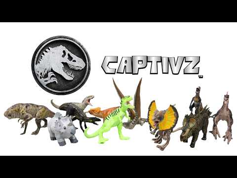 AD | ALL 12 Jurassic World Science Gone Wrong Mystery Eggs | Toy Monster | CaptivZ #JurassicWorld