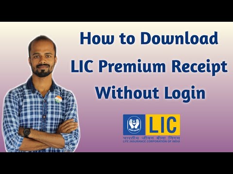 How to Download LIC Premium Receipt Online without Login | Easiest Way to Download LIC Receipt