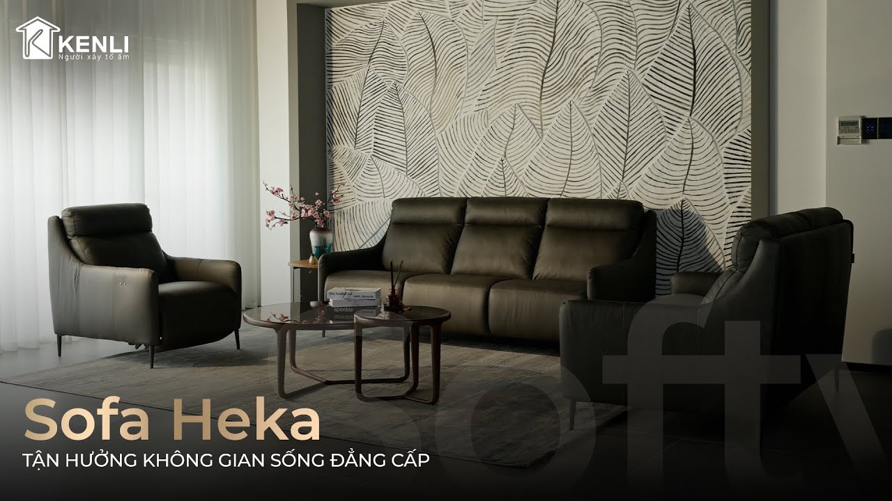 Sofa nhập khẩu Italia Heka F006 - MilanoDesign | Nội thất Kenli ...