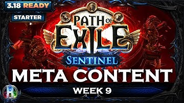 PoE Sentinel 3.18 - Meta Skills and Items Week 9 - Path of Exile - PoE Builds