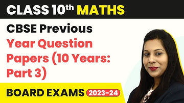 CBSE Previous Year Que Papers (10 Years: Part 3) - Real Numbers | Class 10 Maths Cha 1