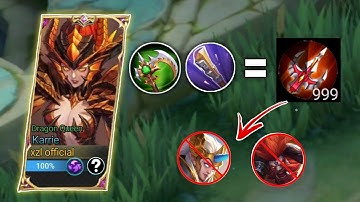 TRY THIS KARRIE BUILD FOR NON-STOP TRUE DAMAGE! EZ MELT TANKS🔥 MLBB
