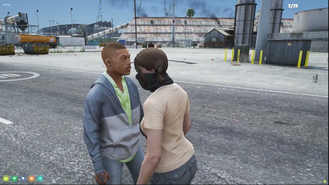 Larry Console CJ After She Realized She Can't Hack Due to Colorblind | Nopixel GTARP