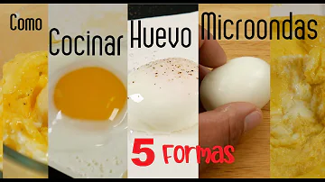 ¿Por qué no se deben cocer los huevos en el microondas?