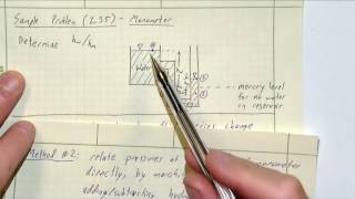 Lec03 Supplement - Manometer Sample Problems