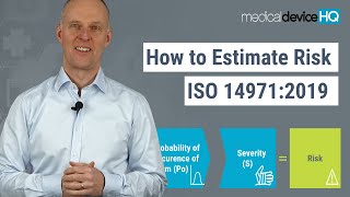 How to estimate risk for a medical device according to ISO 14971:2019