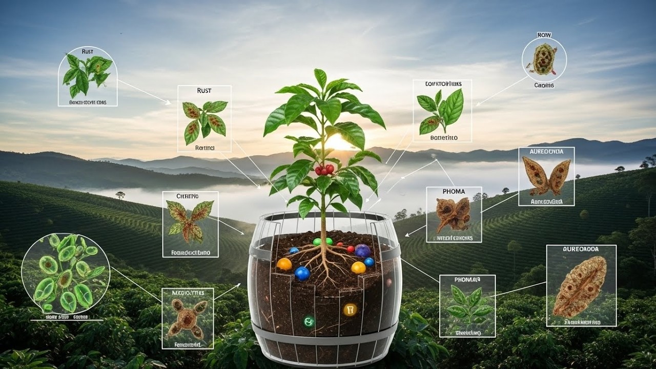 Controle as Pragas e Doenças do seu Cafeeiro: Estratégia Completa para o cafeicultor atento | EP2031