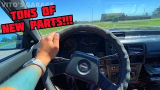 Wrapping Up Repairs on a 1989 Mazda 323 and Going on a Test Drive! Tons of New Parts!