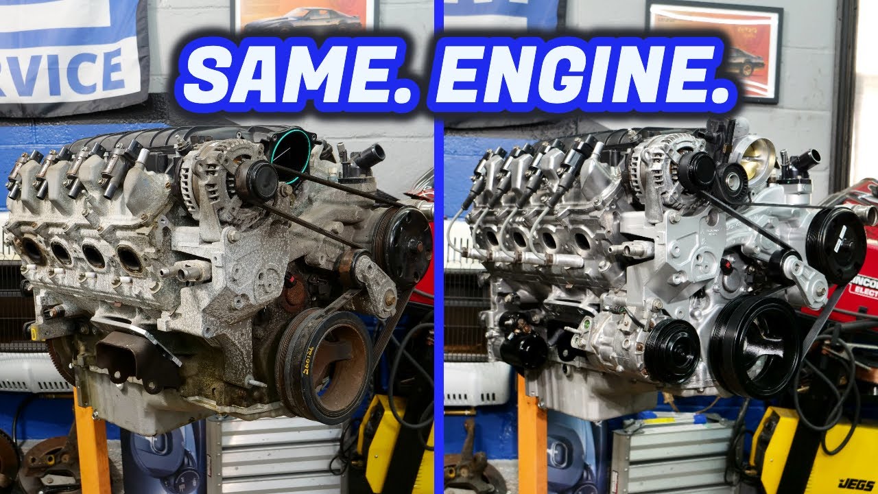 I RESTORED this JUNKYARD LTX Engine for Practically Nothing