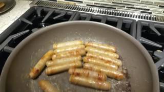 How do you know when your sausages are done?