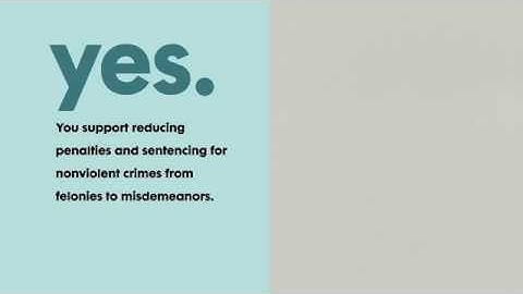 Proposition 47: Criminal Sentences. Misdemeanor Penalties