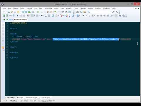 WeBuilder plugin "CDNJS"