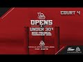 Opens  under 30s ipt 2022  court 4 day 2