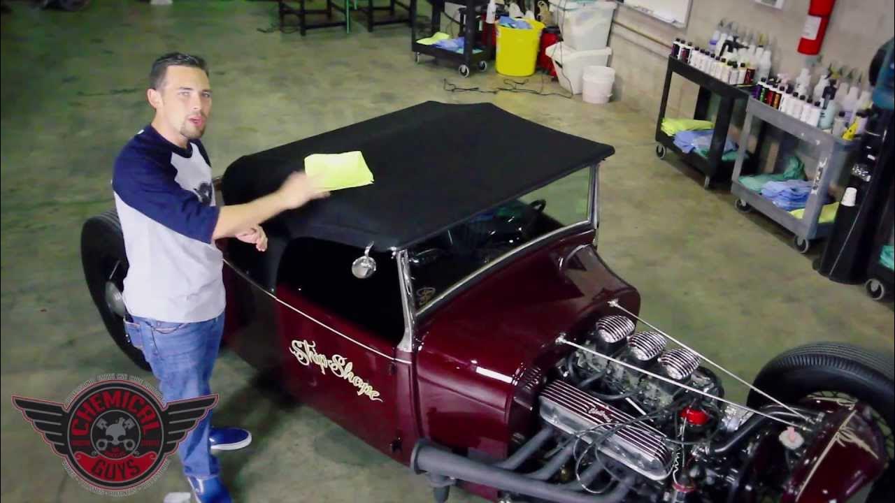 How To Protect Fabric Convertible Tops Chemical Guys Fabric Guard