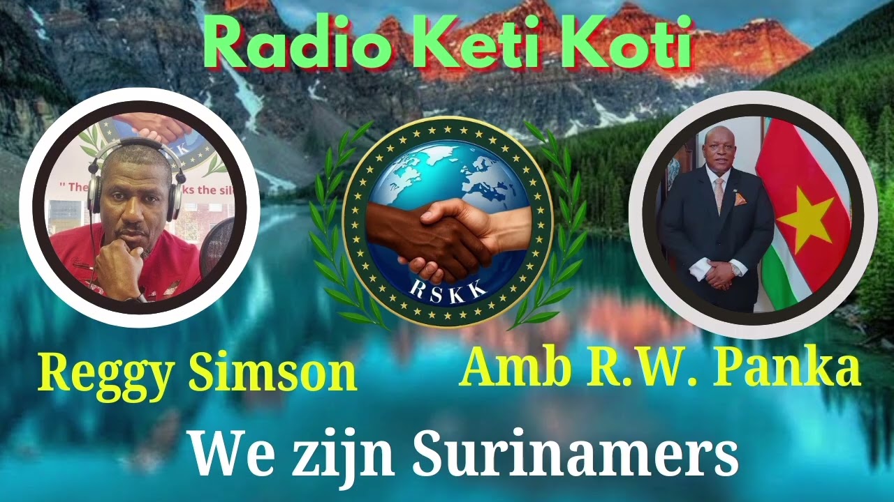 Reggy Simson in gesprek met Ricardo Panka 