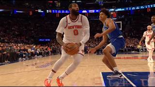Andre Drummond hits Joan Beringer with a Dream Shake and lays it up off the glass