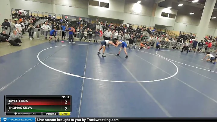 132 Lbs Champ. Round 2 - Thomas Silva, IL Vs Jayce...