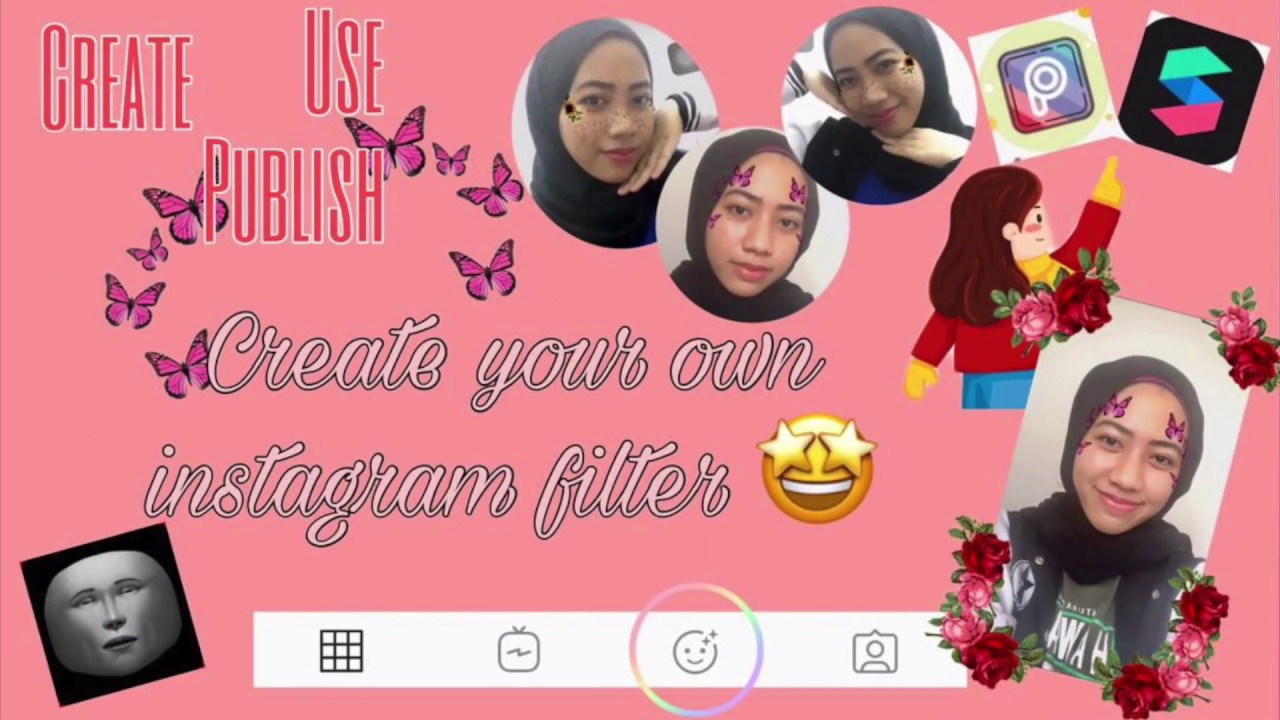CREATE YOUR OWN FILTER EASY// BEGINNER TUTORIAL REQUIRED SPARK AR AND ...