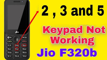 jio f320 2 3 5  number down button Kam nahin kar rahai