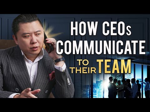 How CEOs Communicate Effectively To Their Team