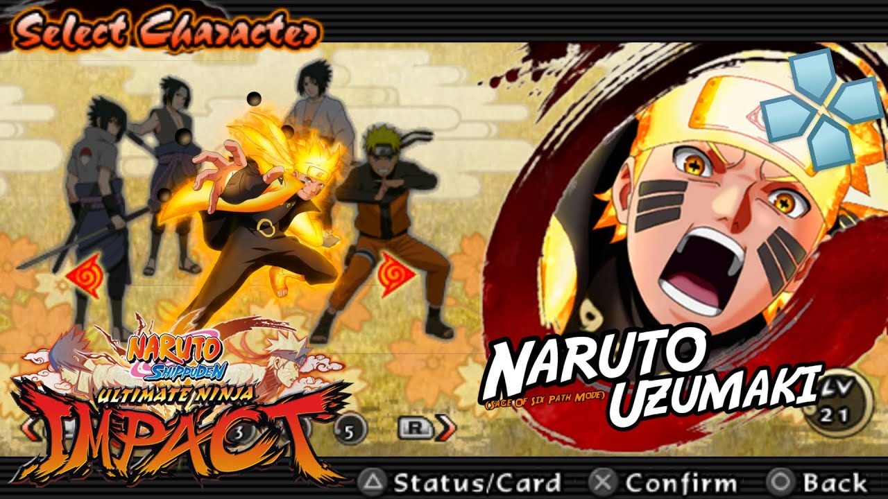 How to download NARUTO shippuden ULTIMATE NINJA impact 2 psp game