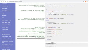 Learn SystemC: module