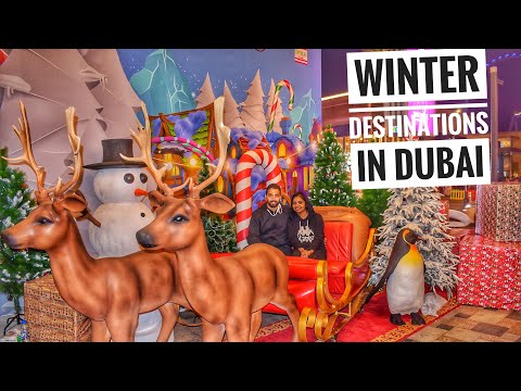 Winter Wonderland Dubai | ദുബായിലെ ക്രിസ്മസ് ശൈത്യകാല ആഘോഷങ്ങൾ | Fitness Travel Eat by Lubna Fathah