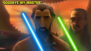What If Qui Gon Followed Dooku To Sidious’ Lair