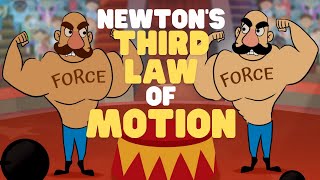 Newton's Third Law of Motion | Newton's Laws of Motion | Video for Kids