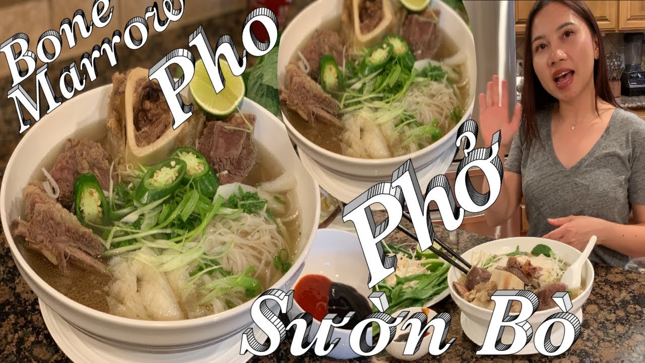 Hướng dẫn Cách nấu phở – Cách nấu phở Sườn bò thơm ngon tuyệt đỉnh – Short ribs & bone marrow Pho – Taylor | Cuôc Sống Mỹ