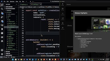 Beloftestatus in behandeling, vervuld en afgewezen: AuthSlice, AuthService, CreateSlice en Create...