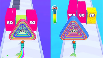 Layer Man Run - Max Level Gameplay (Android, IOS)