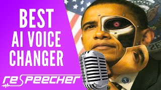 BEST AI Voice Changer | Respeecher Real-Time Voice Cloning