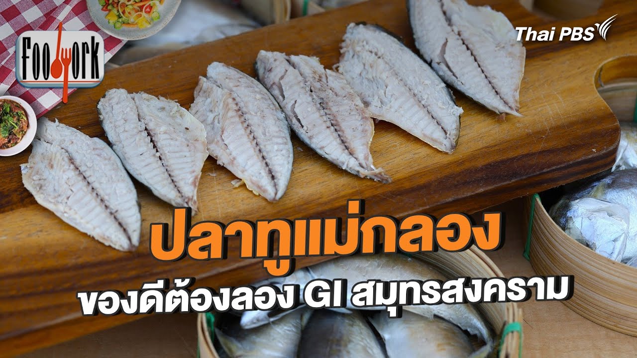 ปลาทูแม่กลองของดีต้องลอง GI สมุทรสงคราม | Foodwork [CC]