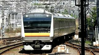 [南武線の変わり者] E233系8500番台N36編成 快速川崎行き(各駅停車立川行き) 立川(JN-26)到着