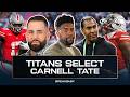 Carnell Tate and Cam Ward will make the Titans UNSTOPPABLE! | The Speakeasy REACTS